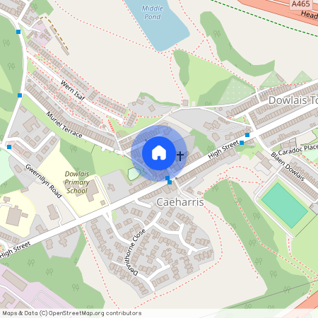 Blanche St, Merthyr Tydfil, CF48