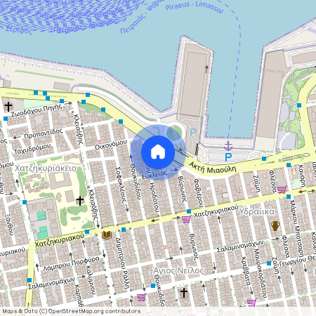 Χατζηκυριάκειο, Πειραϊκή - Χατζηκυριάκειο