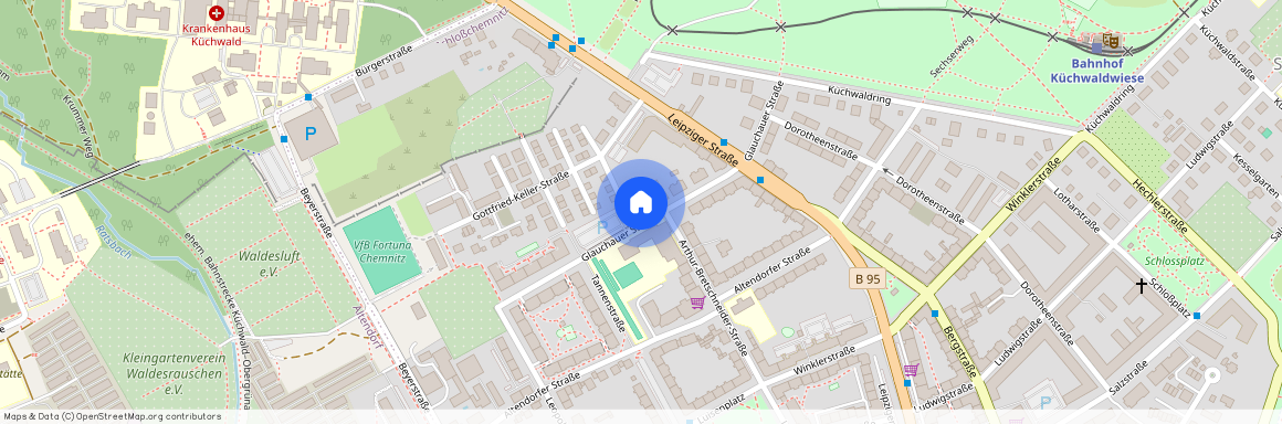 Glauchauer Straße, 09113, Glauchauer Straße    Chemnitz