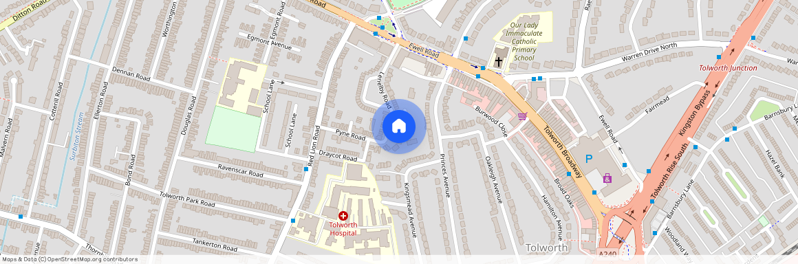 Lenelby Road, Tolworth, KT6