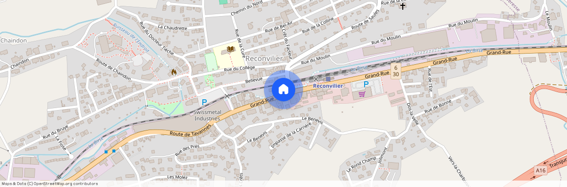 2732, dans le canton de Berne, Reconvilier