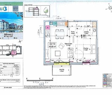 Location Appartement 2 pièces 44m² - Photo 6