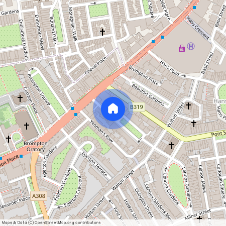 Ovington Gardens, Knightsbridge