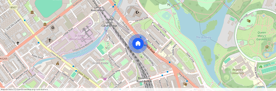 Regents Park House, Park Road, London