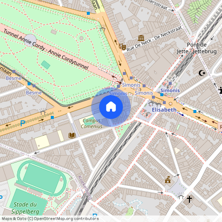 Drève Du Parc - Parkdreef 38 bus 10, 1000 Brussel