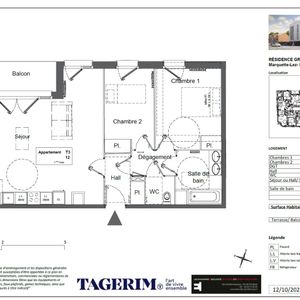 Location Appartement 3 pièces 65m² MARQUETTE LEZ LILLE 59520 - Photo 3