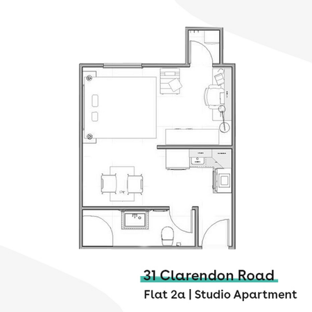 Studio to rent - Photo 5