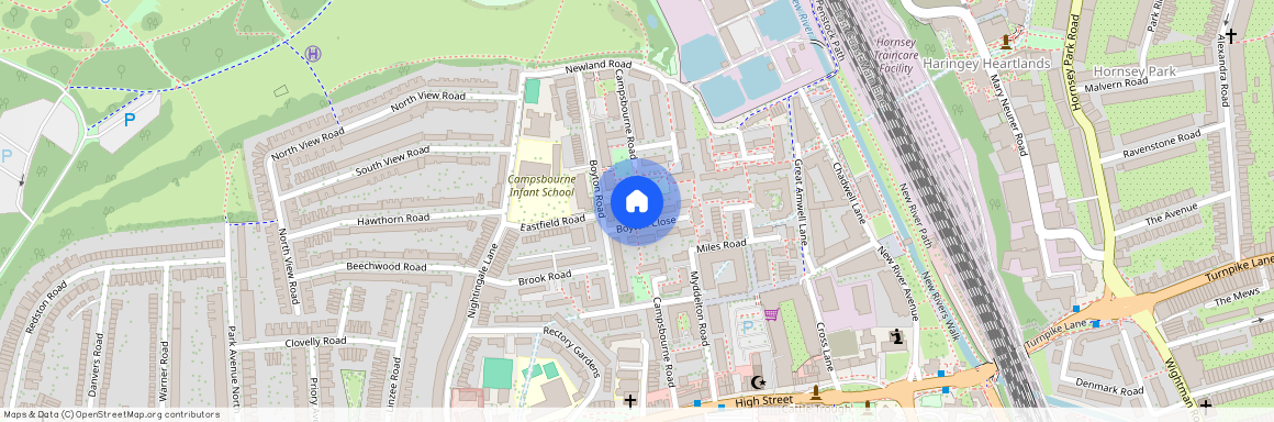 Boyton Close, N8 7BA