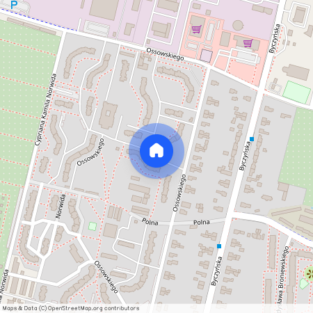 ul. Ossowskiego, Kluczbork, Kluczbork, kluczborski, opolskie