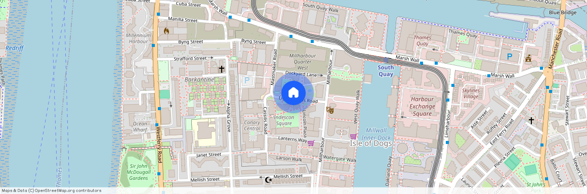 Harbour Way, Harbour Central, Canary Wharf, London, E14