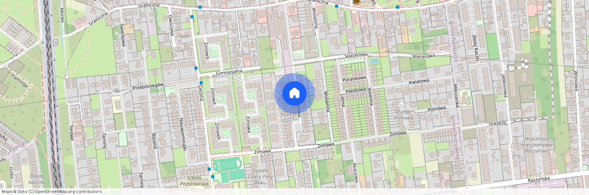 Osiedle Nasza Chata -, Nowa Iwiczna, Lesznowola, piaseczyński, mazowieckie