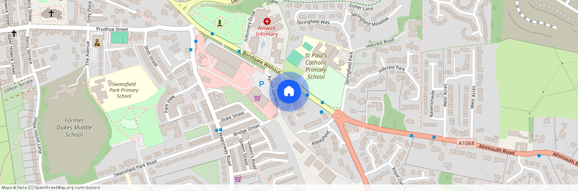 Belvedere Terrace, Alnwick, Northumberland, NE66