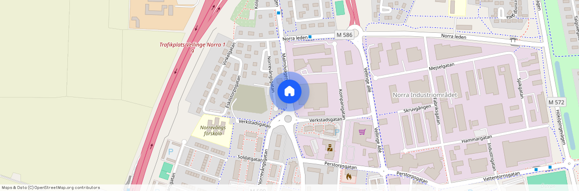 Malmövägen, Vellinge