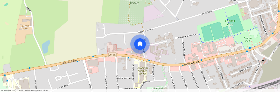 Spring Gardens, Romford RM7