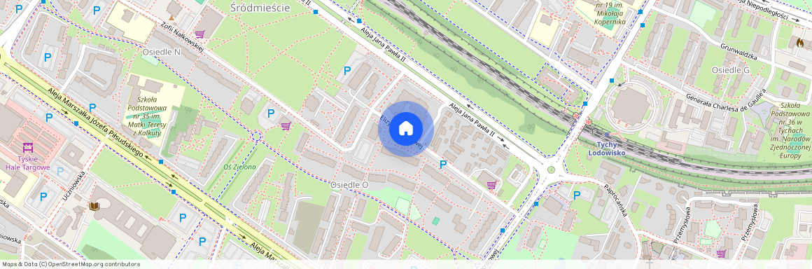 ul. Elizy Orzeszkowej, Osiedle Olga, Tychy, śląskie