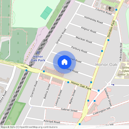 Riseldine Road, Honor Oak