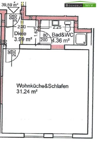 +++ Mietwohnung mit Küchenzeile und ca. 39,59 m² +++ - Photo 5