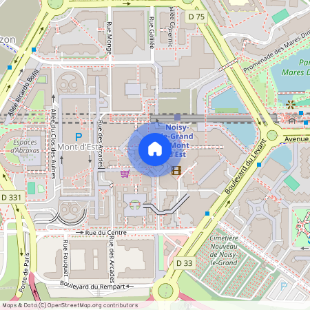 Rue du Centre et Rue de la Closerie 93160 Paris