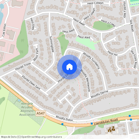 St. Davids Road, Abergele. LL22 7TP