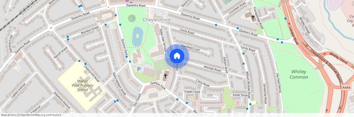 WOODSTOCK ROAD, CHEYLESMORE, COVENTRY CV3 5HQ