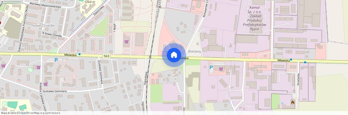 ul. Mławska, Rypin, rypiński, kujawsko-pomorskie