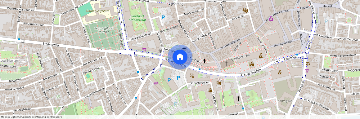 Binnenstad West, 5038 TK, Schouwburgring, Tilburg