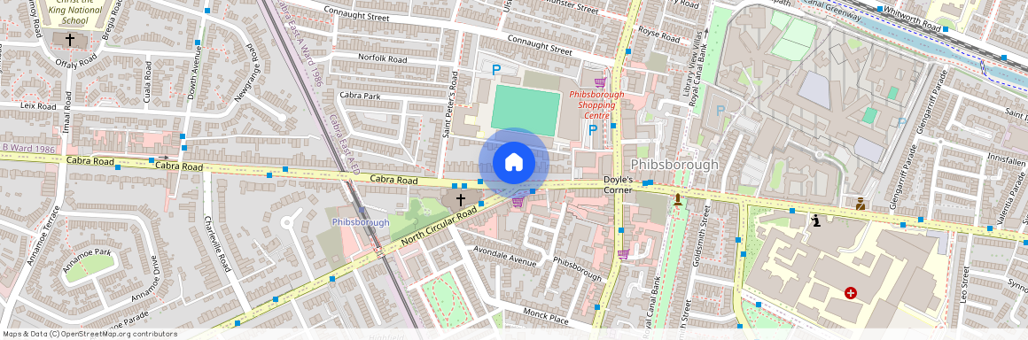 North Circular Road, Dublin 7, Dublin 1