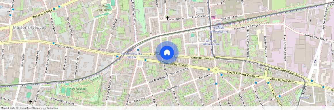 Route de Genas, Francja, Lyon