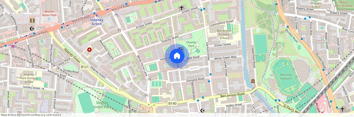 Duckett Street, Stepney Green, E1, London