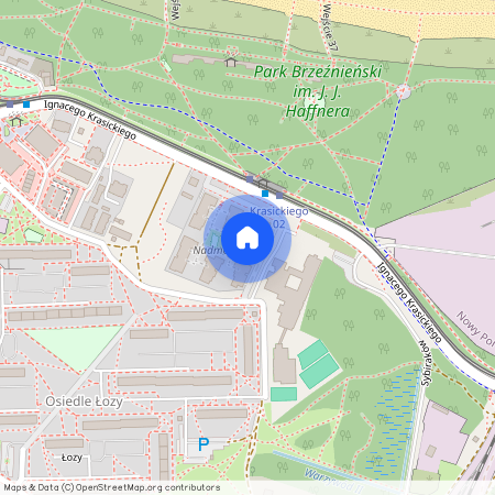 ul. Ignacego Krasickiego, Brzeźno, Gdańsk, pomorskie