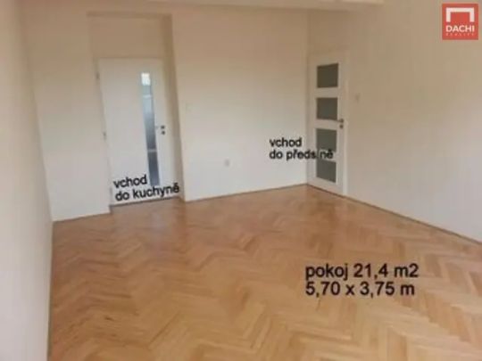 Pronájem nezařízeného cihlového bytu 2+1, 59 m - Photo 1