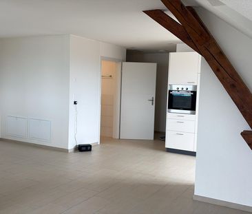 3 1/2- Zimmer Dachwohnung frisch renoviert - Foto 3