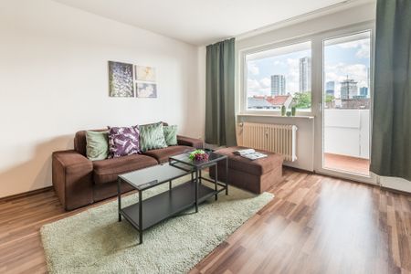 City-Residence: Schick eingerichtete Wohnung mit Skylineblick in sehr guter Westendlage - Foto 3