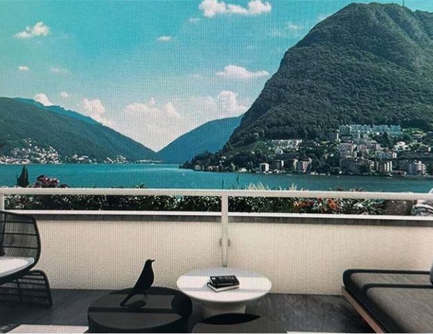 Prestigious 5.5-room apartment with lake view in Lugano center - Photo 1
