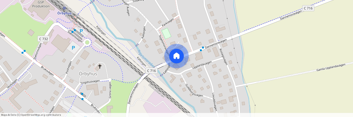 Dannemoravägen, Örbyhus