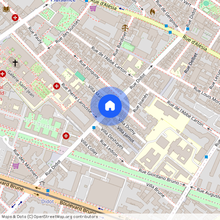 Rue Didot, Francja, Paris