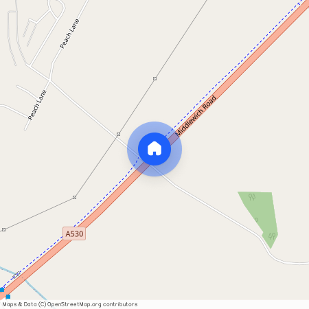 Middlewich Road, Nantwich