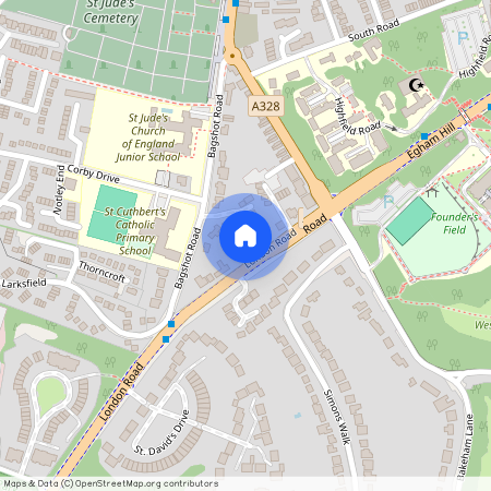 Fircroft Road, Englefield Green, Egham, Surrey, TW20 0TY