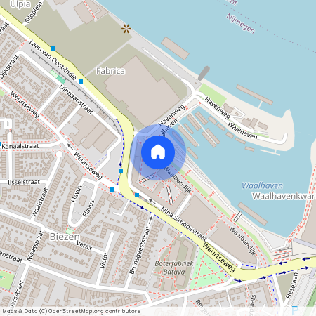 Biezen, 6541 AA, Waalbandijk, Nijmegen