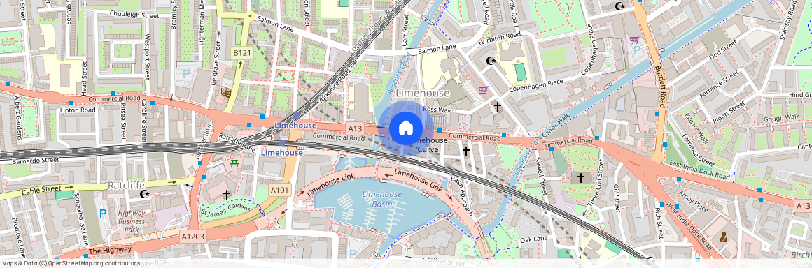 Commercial Road, Limehouse, E14