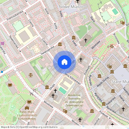 ul. Długa, Nowe Miasto, Śródmieście, Warszawa, mazowieckie