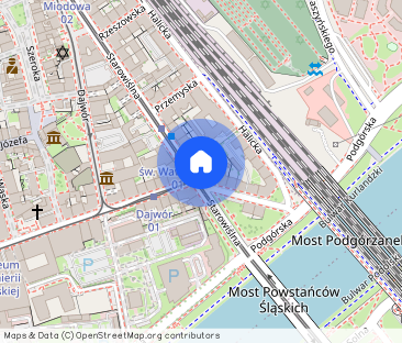 Starowiślna 40m2, osobna kuchnia, parking - Zdjęcie 1