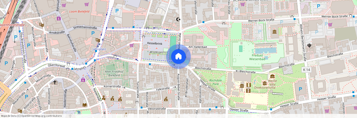 August Bebel Str., 33602 Bielefeld - Bielefeld (Innenstadt)