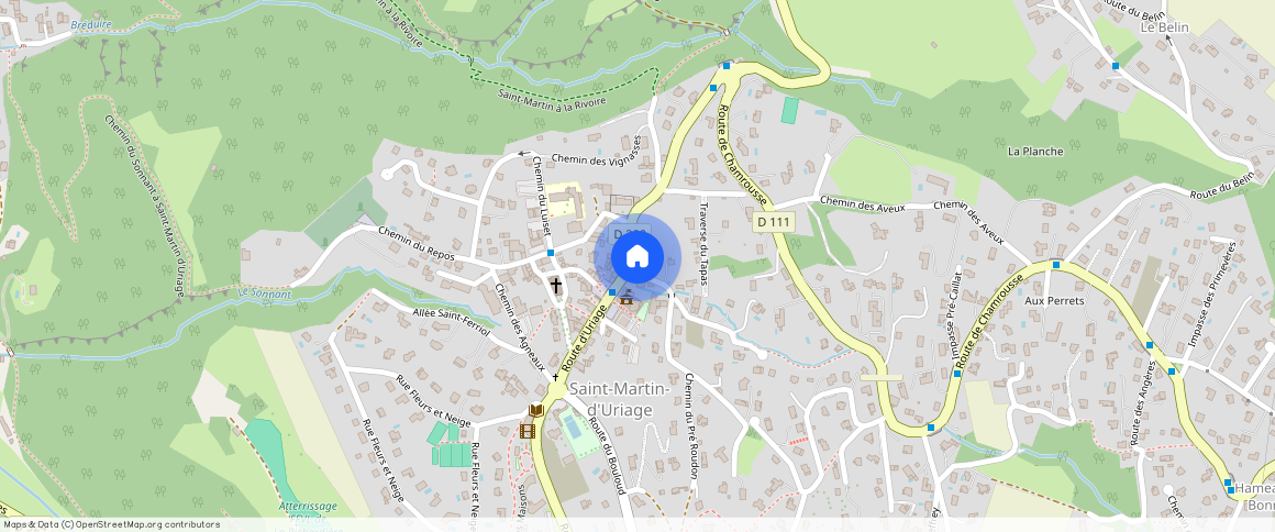 ISERE (38), - AUVERGNE-RHÔNE-ALPES, ST MARTIN D URIAGE (38410)