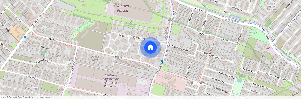 ul. Zorzy Polarnej, Józefosław, Piaseczno, piaseczyński, mazowieckie