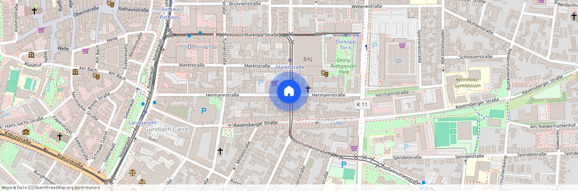 Hermannstraße, 33602 Bielefeld - Bielefeld (Innenstadt)