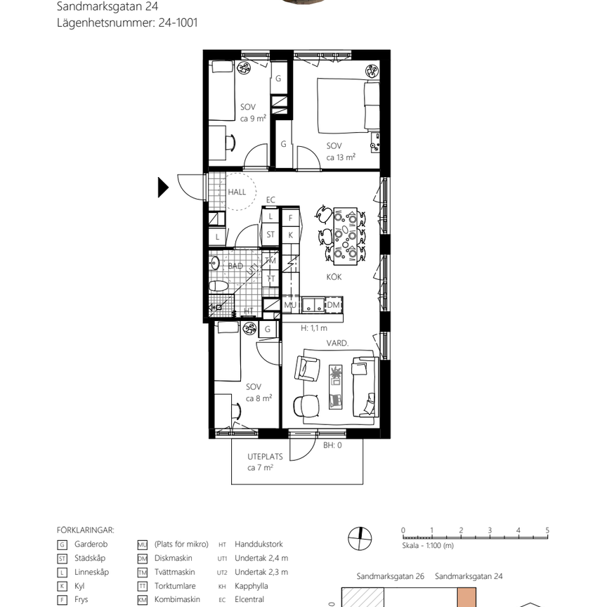 Sandmarksgatan 24, 75257, Uppsala - Photo 1
