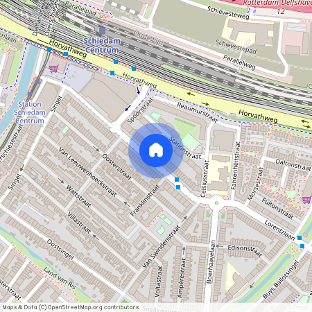 Professor Kamerlingh Onneslaan 120-A2, Stationsbuurt, 3112VK, Schiedam