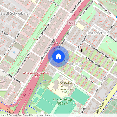 Marchgrabenplatz 5, 80805 München, München - Alte Heide