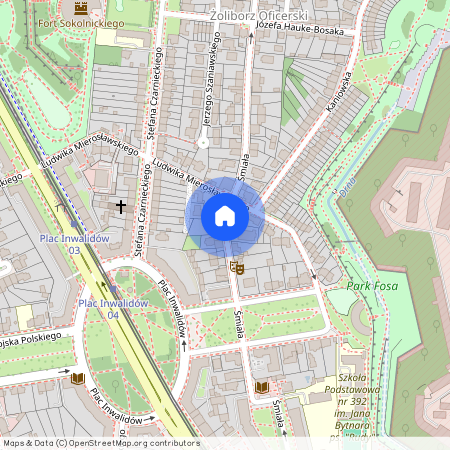 ul. Śmiała, Stary Żoliborz, Żoliborz, Warszawa, mazowieckie